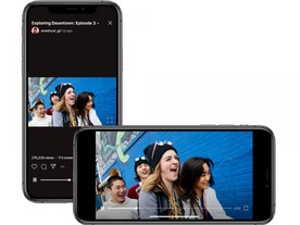 Instagram、「IGTV」で横向きの動画をサポート