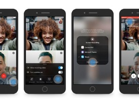 iOS版とAndroid版の「Skype」アプリ、通話中の画面共有が可能に