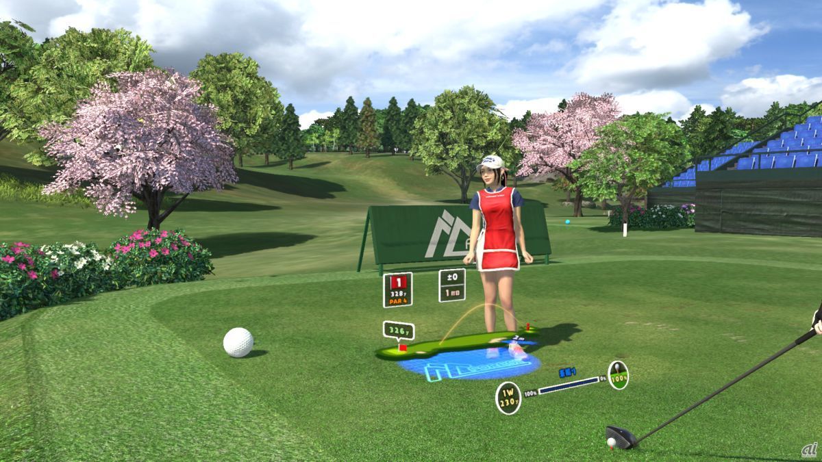 Sie Ps Vr専用vrゴルフゲーム みんなのgolf Vr を発売 Cnet Japan