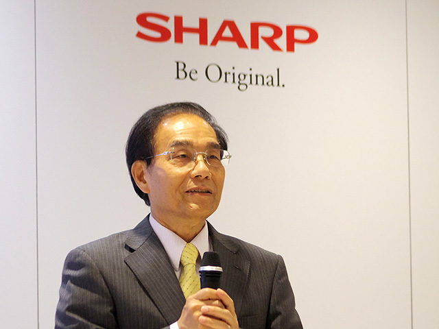 シャープ、「8K+5G、AIoTで世界を変える」事業方針を発表--BtoB シャープ、「8K+5G、AIoTで世界を変える」事業方針を発表--BtoB