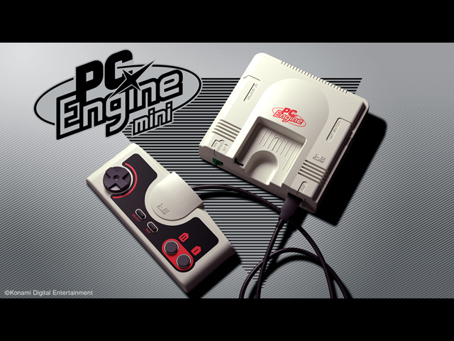 KONAMI、ゲーム機「PCエンジンmini」を発表--PCエンジンを 