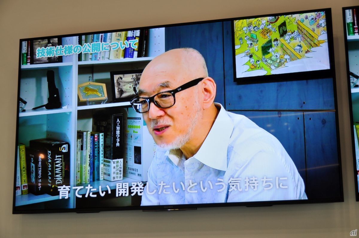 ゲームAIの第一人者である、モリカトロンの森川幸人氏からビデオメッセージを寄せられた