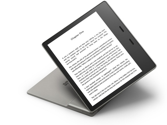 アマゾン新「Kindle Oasis」発表--色調調節ライト搭載