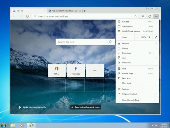 「Chromium」ベースの「Edge」、Windows 7／8／8.1向けのプレビュー版が提供開始