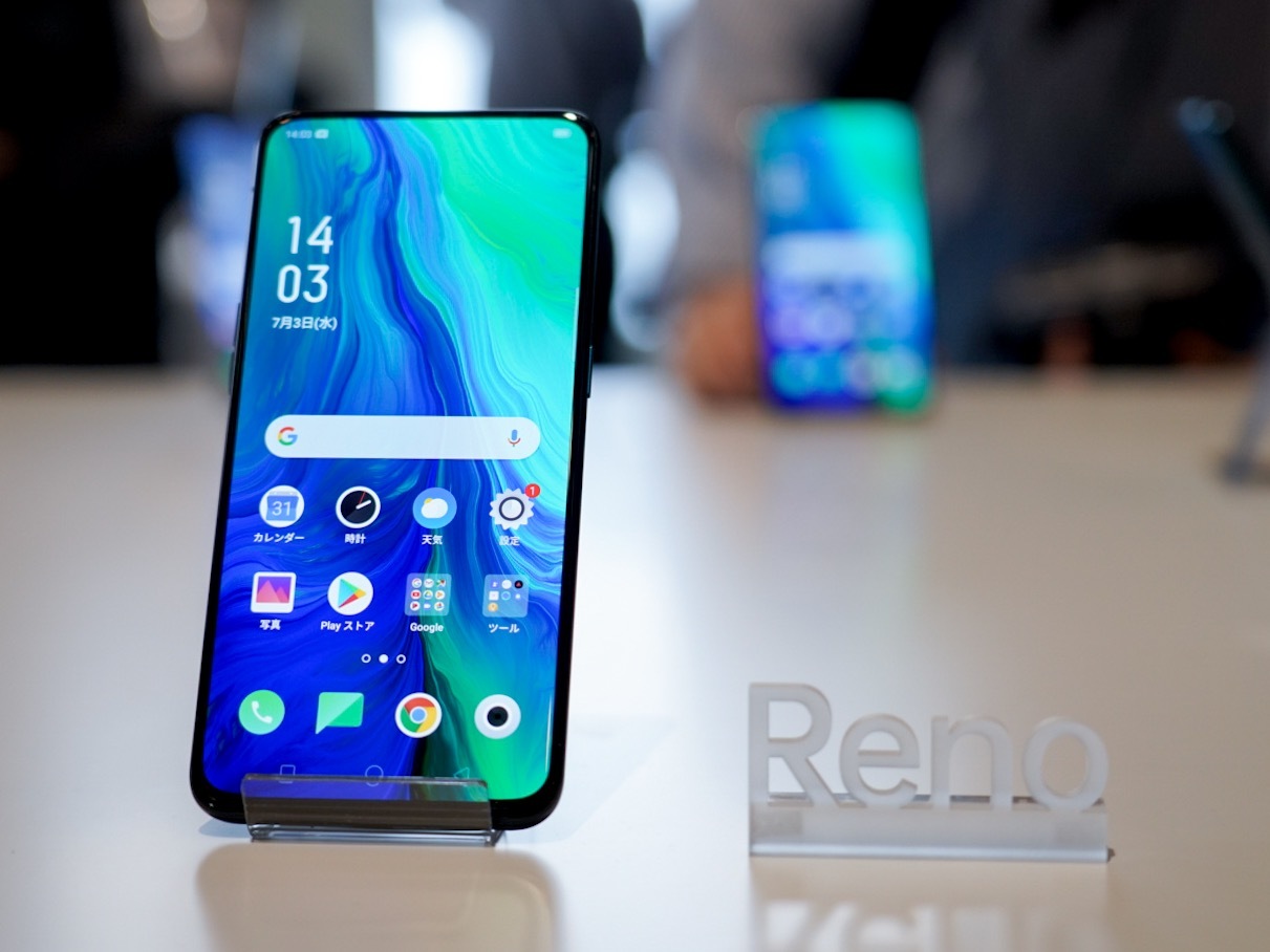 10倍ズームの高性能カメラ搭載--フルスクリーンスマホ「Oppo Reno 10x Zoom」日本上陸 - CNET Japan