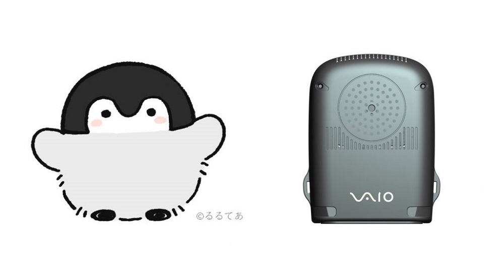 VAIO、自社コミュニケーションロボット「おはなしコウペンちゃん 