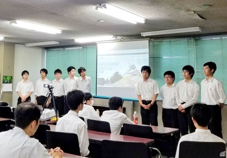 静岡県立掛川西高等学校のパソコン部が6月19日、完成発表会を実施した