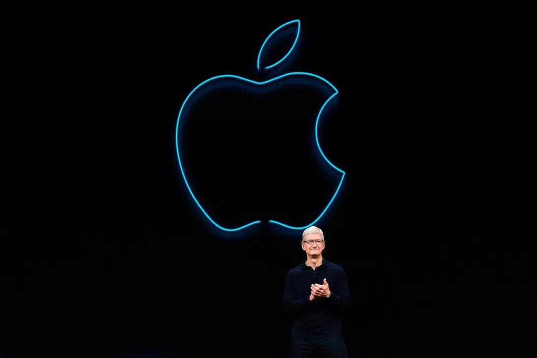 Appleの最高経営責任者（CEO）Tim Cook氏。WWDC 2019にて