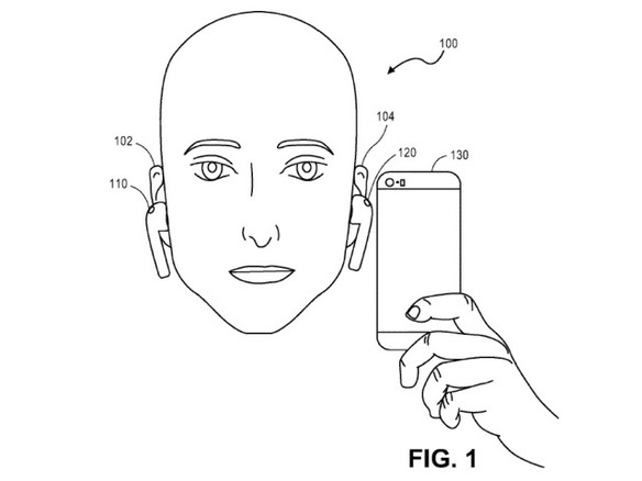 アップル、「Air Pods」をバイノーラル録音用マイクとして使う技術--特許出願