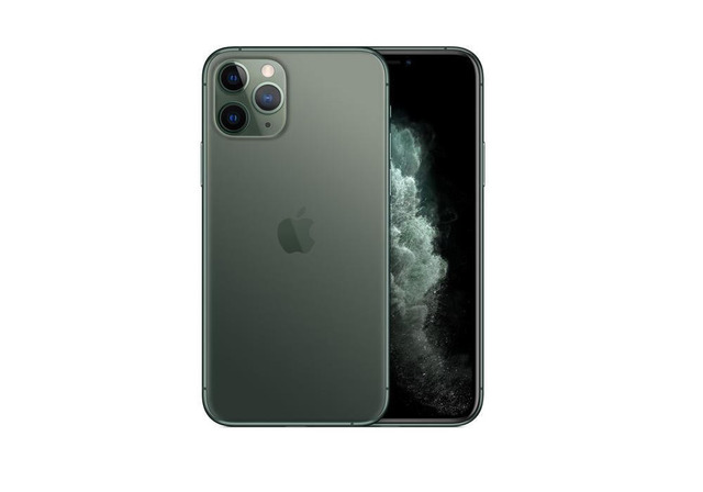 　iPhone 11 Proの新色のミッドナイトグリーン。