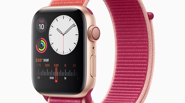 　Appleは新たなスマートウォッチ「Apple Watch Series 5」を9月20日に発売する。すでにウェブサイトで注文を受け付けている。