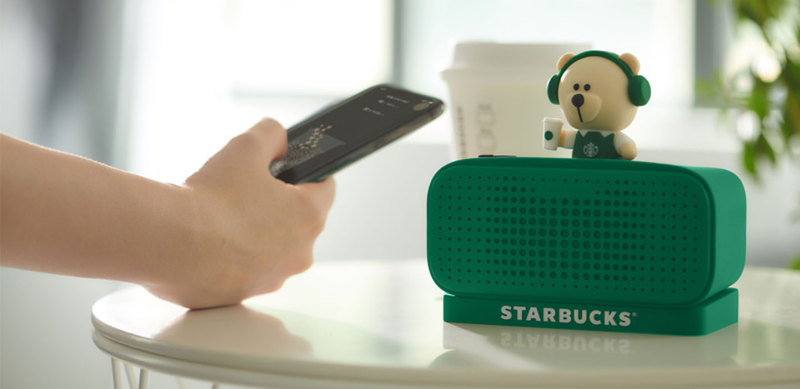 AlibabaのスマートスピーカーでStarbucksに注文（出典：Starbucks）