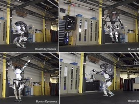 ロボットと思えない倒立前転や360度スピンの連続--Boston Dynamics「Atlas」が新技
