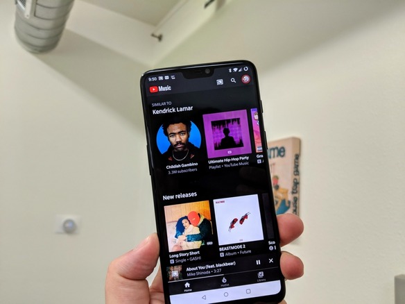 「Android 10」で「YouTube Music」プリインストールへ