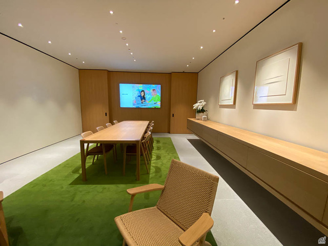 　Boardroomは、2018年のApple 京都から日本初の法人向け商談スペースとして登場している。