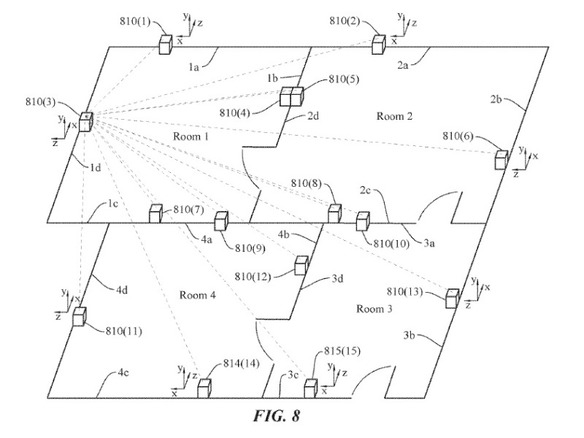 アップル、スマートホーム用デバイスのフロアマップを自動生成--特許を出願