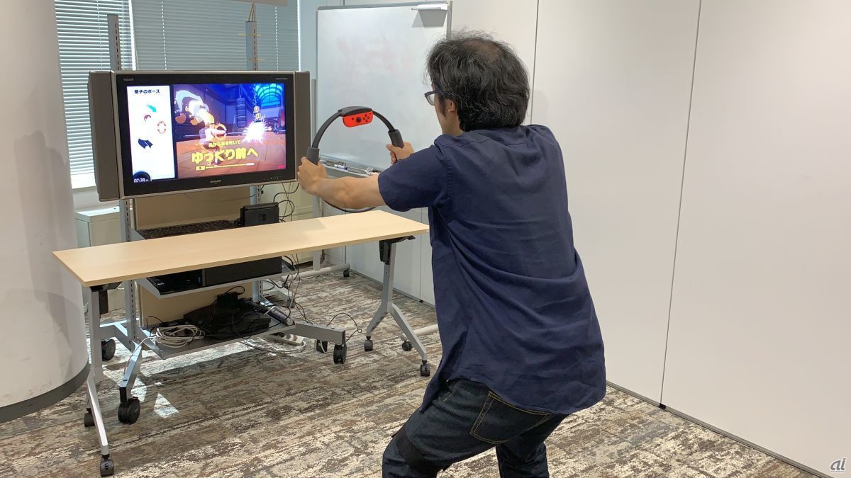 Switch「リングフィット アドベンチャー」を体験--リングコンが生みだす身体運動 - CNET Japan