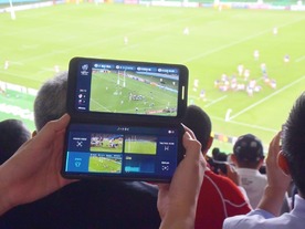 ドコモ、ラグビーの“マルチアングル視聴”を試合会場で実験--5Gで変わるスポーツ観戦