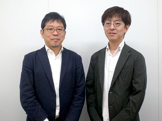 SoVeC 代表取締役社長の上川衛氏 （左）とSoVeC 企画・開発運用担当の上木建一郎氏（右）