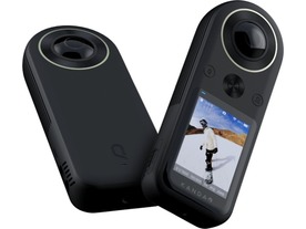 8K解像度で360度全球を撮影できるハンディなカメラ「QooCam 8K」--6万7100円