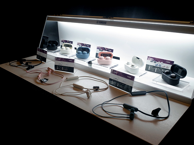 ヤマハが完全ワイヤレスモデルを含む5つのイヤホン新製品を発表した