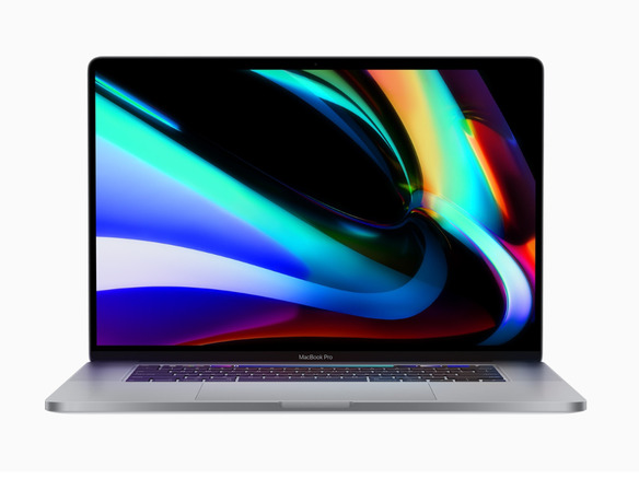 MacBook Pro 16インチ登場--Escキーが復活した新型キーボード、メモリは最大64GBに