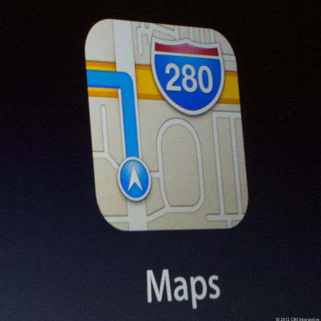 Appleの地図アプリ