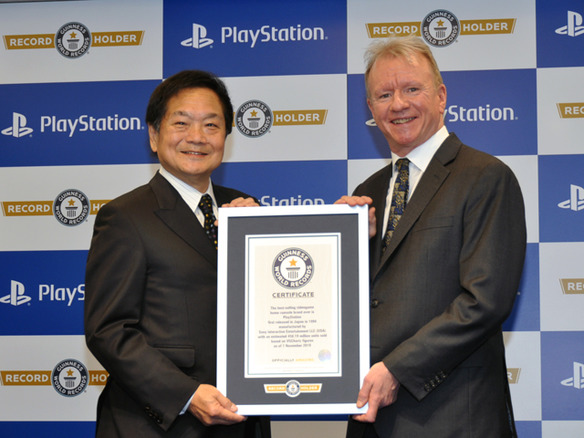 プレイステーションが「最も売れた家庭用ゲーム機」でギネス認定--25年で4億5000万台