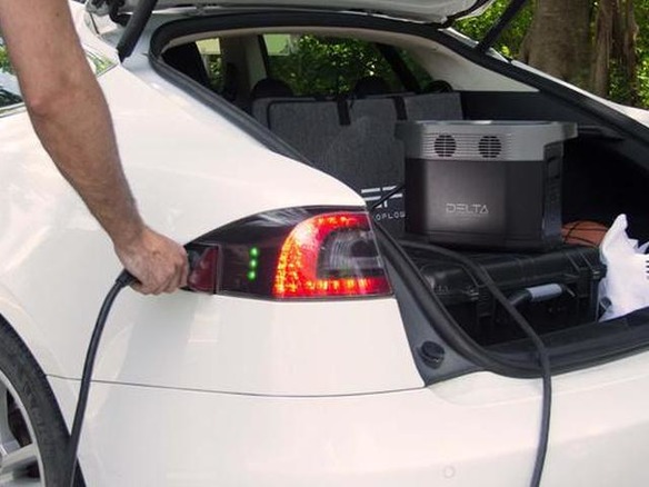 電気自動車の充電も可能なポータブル電源「EFDELTA」--容量1260Whで13.6kg
