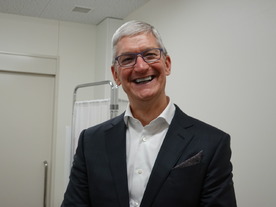 ティム・クック氏が来日--Apple Watchの心臓疾患活用に「感銘受けた」