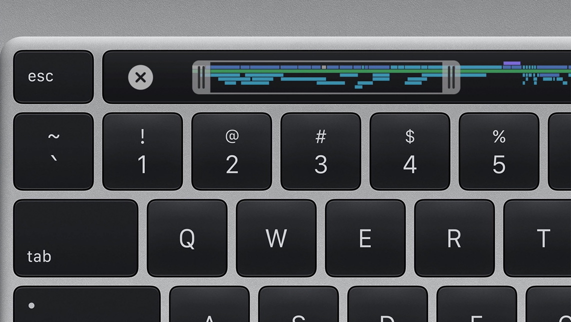 16インチMacBook Proには、ストローク1mm、シザー構造を採用したMagic Keyboardが採用されている