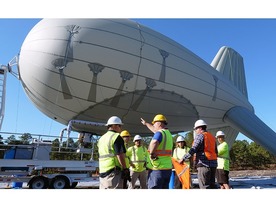 AT&T、飛行船タイプのLTE基地局「FirstNet One」開発--被災地で通信サービスを提供