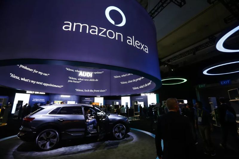 CES 2019でのAmazonのブース