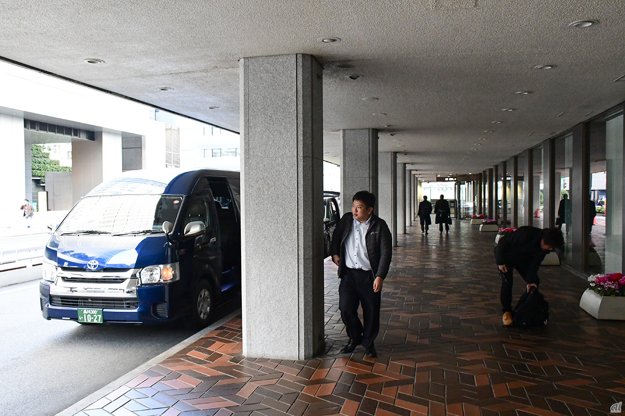 浜松町駅に到着