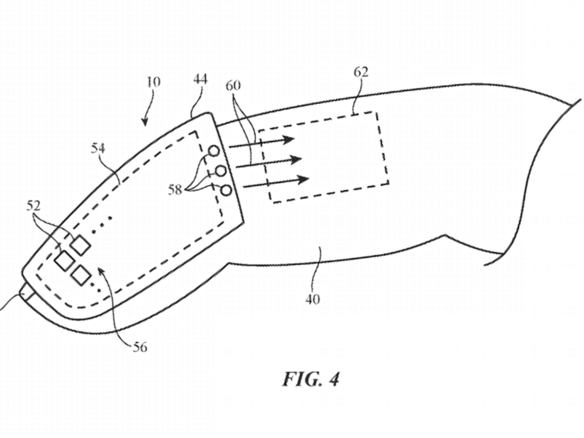 アップル、ARやVRで対象物を操作する「フィンガーデバイス」の特許を出願