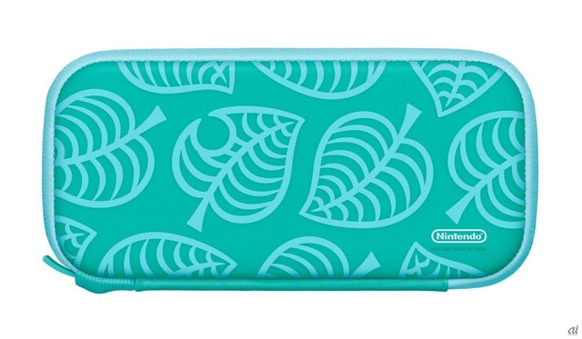 Nintendo Switch Lite用キャリングケース「あつまれ どうぶつの森エディション ～たぬきアロハ柄～（画面保護シートつき）」