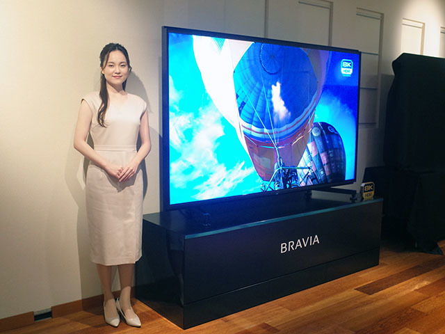 ソニー、8Kブラビア「Z9H」発表--85V型の“輝き画質” - CNET Japan ソニー、8Kブラビア「Z9H」発表--85V型の“輝き画質” - CNET Japan