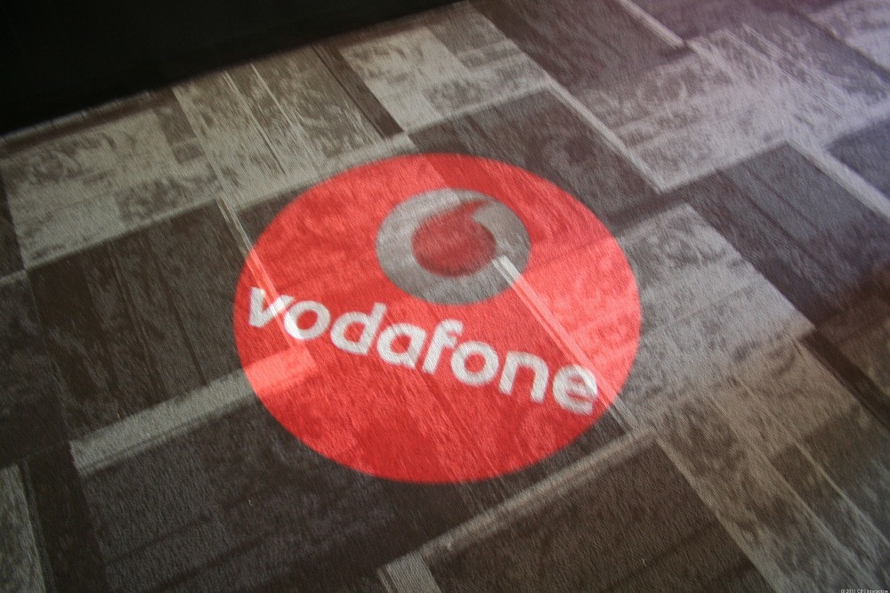 Vodafoneのロゴ