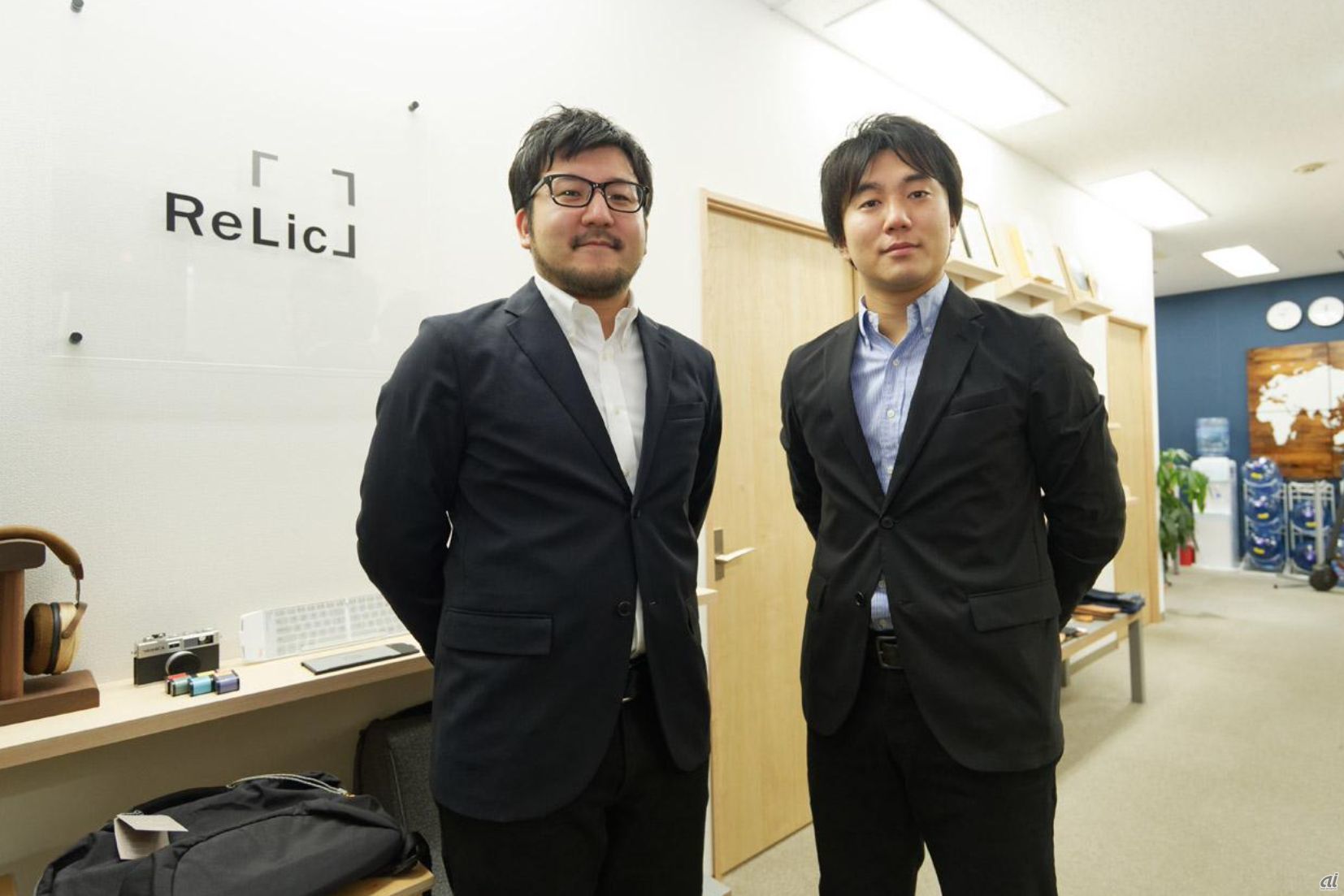 右から、Relic代表取締役CEO 北嶋貴朗氏と取締役COOの大丸徹也氏