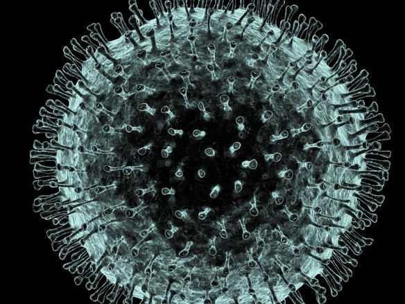 新型コロナウイルスの表面に無数あるS蛋白質。この突起を認識するワクチンの開発が急ピッチで進んでいるのだが。