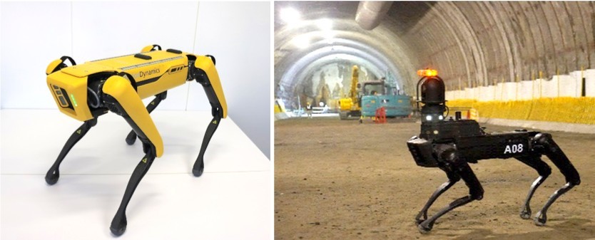 鹿島建設が土木工事現場へロボットを導入（出典：ソフトバンクロボティクス）