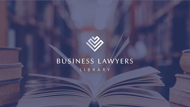 「BUSINESS LAWYERS LIBRARY」