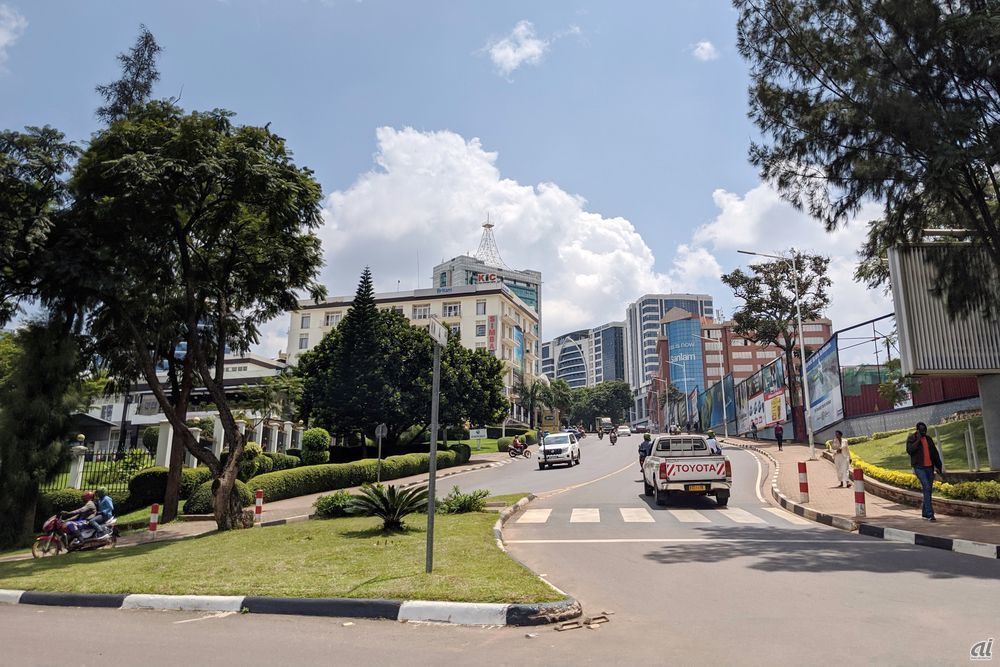 ルワンダの首都キガリ