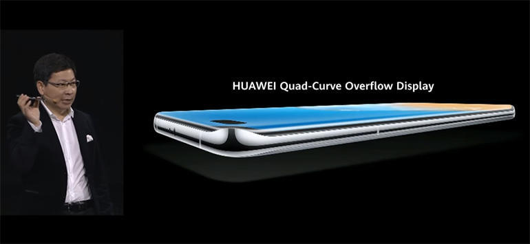 Quad-Curve Overflow Display