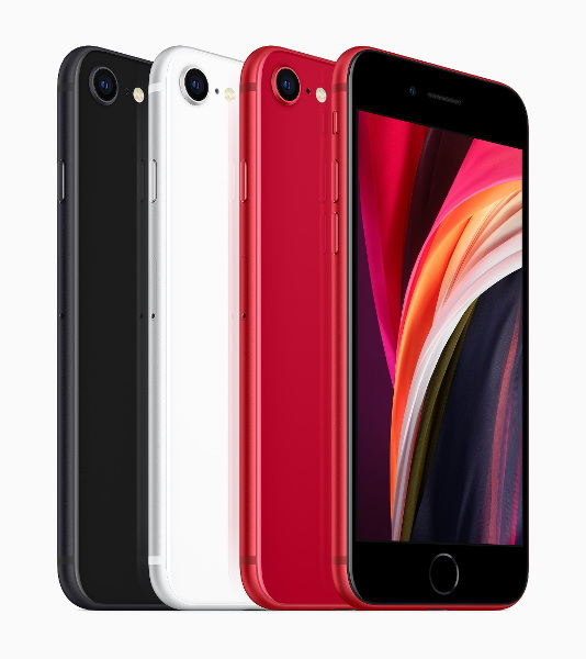 第2世代の「iPhone SE」カラーはブラック、ホワイト、(PRODUCT)REDの3色