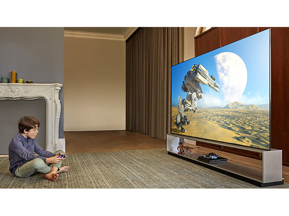 LG、世界最大88インチ8K有機ELテレビを発表--「壁に貼る」超薄型4Kテレビも