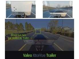 トレーラーを透視して後方視界を確保するカメラ技術、安全性が向上--フランスValeo