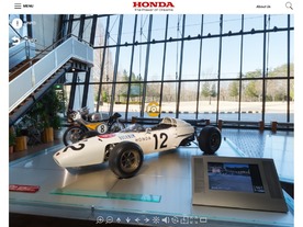 ホンダ、360°画像で休館中の博物館「Honda Collection Hall」をバーチャルツアー