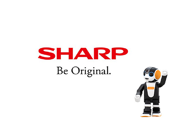 シャープのロゴに追加された「Be Original.」