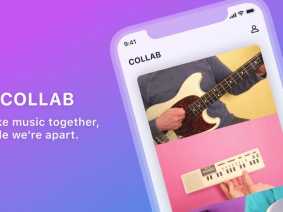 Facebook、音楽でコラボできるTikTok風アプリ「Collab」発表